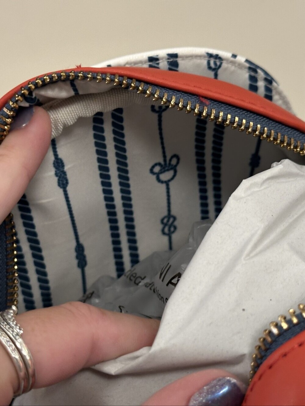 Disney’s Yacht Club Resort Loungefly Bag - Picture 3 of 4